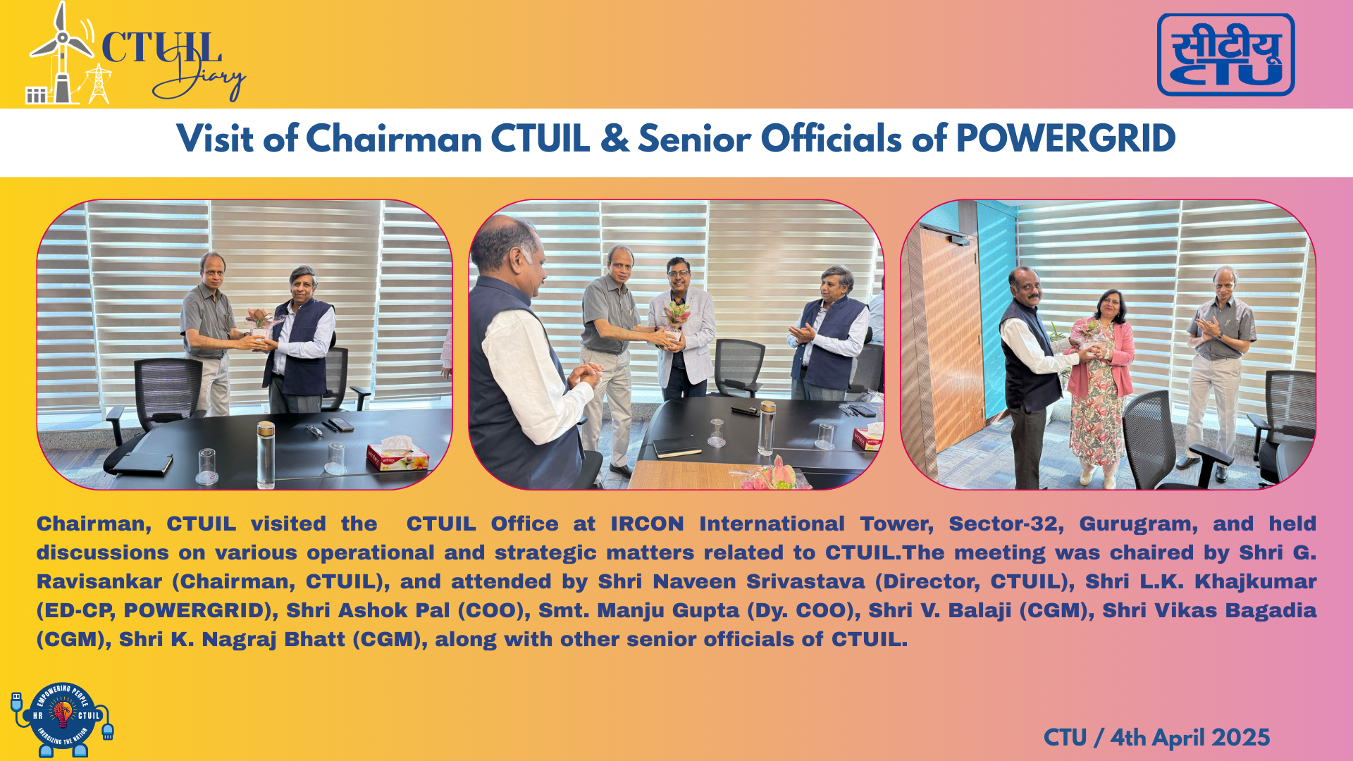 CTU | Central Transmission Utility of India Limited